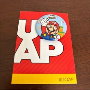 Universal UOAP Epic Universe Super Nintendo World Mario Button Pin